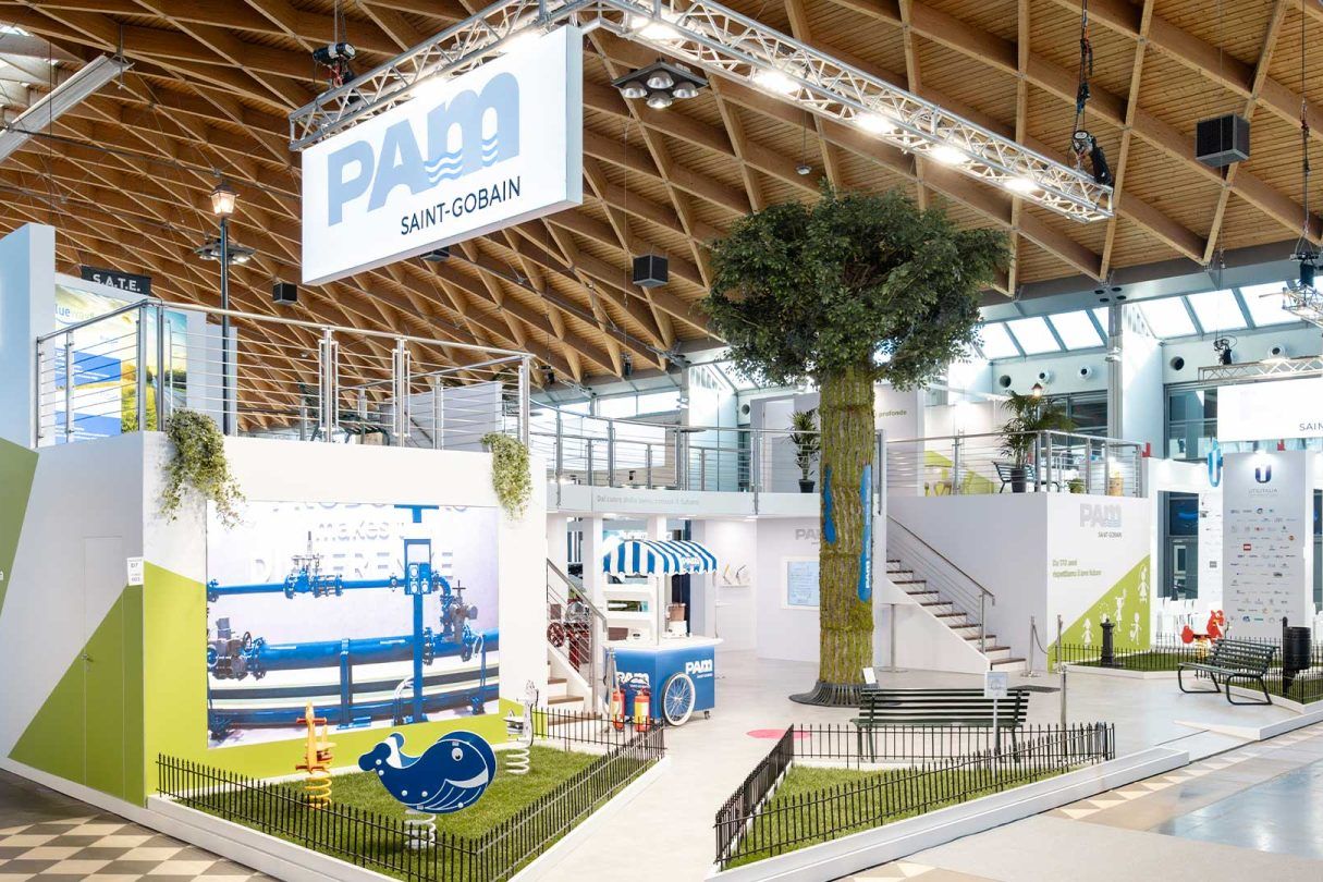 allestimento per pam a ecomondo 2025