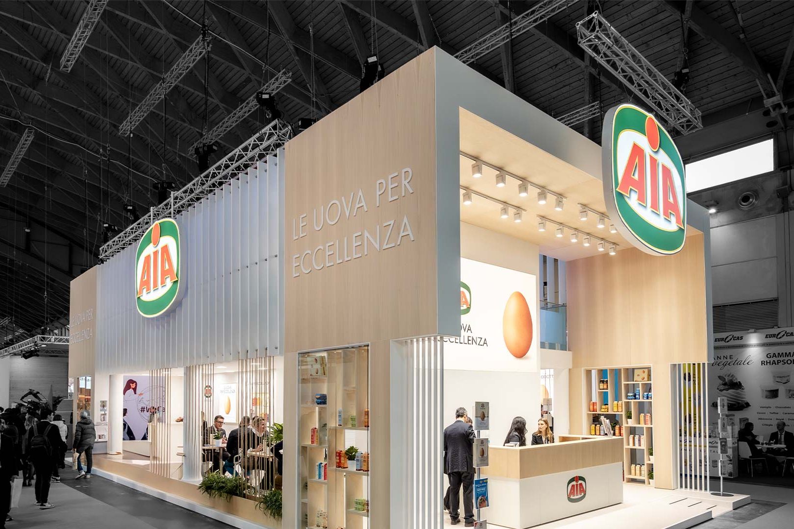 progettazione allestimenti Stand AIA