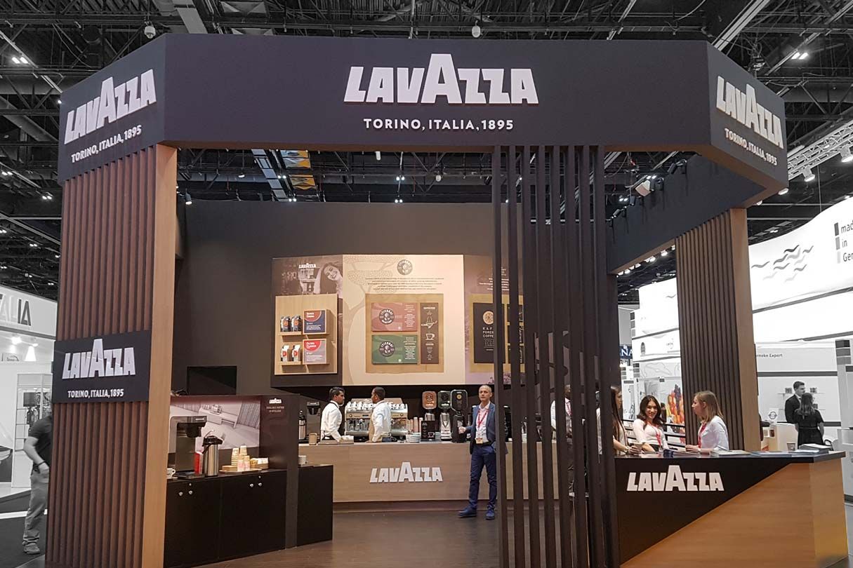 allestimento stand lavazza
